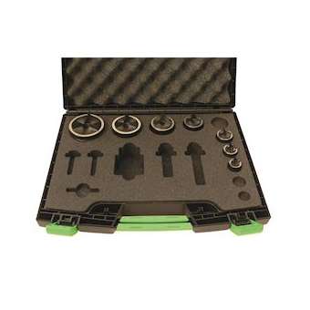 Coffret 7 poinçons et matrices e-vo3+, ISO 16 à 63, sans axe.|Agi robur-AGI016116