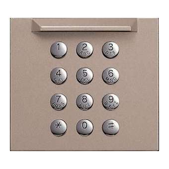 Façade pour module programmation & clavier gf10k|Aiphone-AIPGF10KP