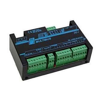 Unité centrale de gestion d'éclairage, analogique 0/10Vcc et numérique DMX512|Rve-RVTMULTIBUS-UC