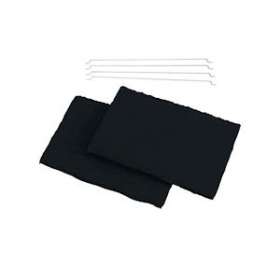 Lot de 2 filtres charbon lavables hotte AHV659BK|Airlux-ALXCR830