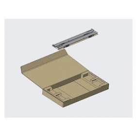 Accessoire fours Airlux (hors fours gaz) - Rail télescopique sur 1 niveau|Airlux-ALXAFARAIL