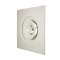 Diffuseur soufflage réglable circulaire acier blanc dalle 600x600 A842 TP D200