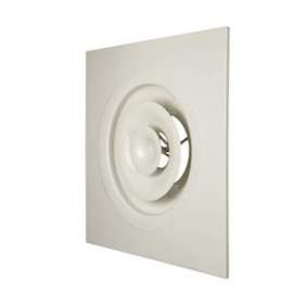 Diffuseur soufflage réglable circulaire acier blanc dalle 600x600 A842 TP D200|Aldes-ALD11051372