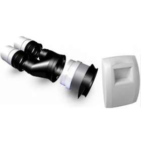 Kit Optiflex Curve PUSH cuisine diamètre 125|Aldes-ALD11033671