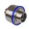 Racc. Comp. droit, Hygiénique, Fixe, Inox 316,, M32x1,5 - Gaine SEALTITE 1'