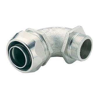 Raccord mâle coudé 90DEG Métal 2000 PG21 pour conduit D20,5mm|Legrand-LEG382328