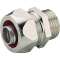 Raccord mâle droit Métal 2000 ISO20 pour conduit D12mm