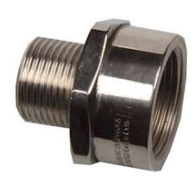 Agrandisseur IECEx ATEX, Laiton nickelé, NPT 1' - NPT 1.1/4'|Anamet-ANM7818260