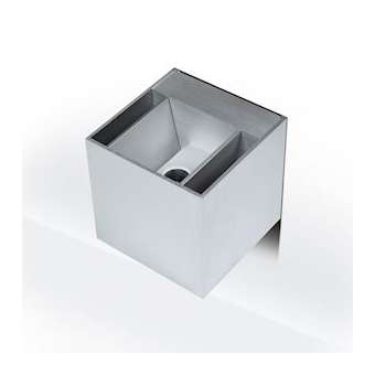 spacecube 100 applique murale argent LED 3000K 7,9W 508lm|Planlicht-AH4740112SI-V3