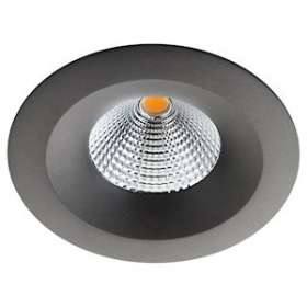Uniled ISOSAFE AIRTIGHT downlight graphite LED 7W 3000K classe II IP65|Sg lighting-NOL904324