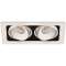 Twist Double 2 10,5W Dim Tr.Edge Flood 4000K WT