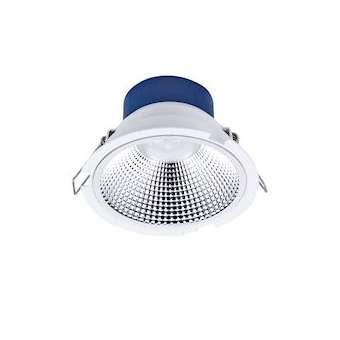 DELLA - Downlight, rond D135mm, fixe, 60DEG, LED intég. 11W 3000K 1020lm|Aric-ARI50355