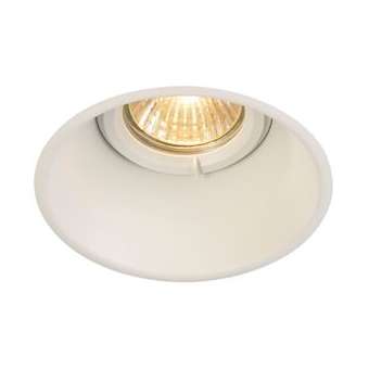 HORN-O, encastré de plafond intérieur, blanc mat, GU10/QPAR51, 50W max, IP21|SLV-DC5113161