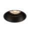 HORN-T, encastré de plafond intérieur, noir mat, GU10/QPAR111, 75W max