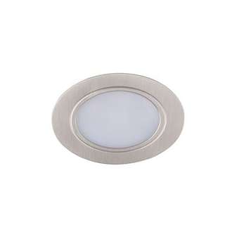 MEUBLED - Encastré IP44, rond, fixe, alu, LED intég. 1,7W 4000K 75lm|Aric-ARI5333