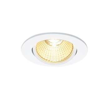 NEW TRIA 68 ROND encastré, blanc, LED 7,2W 1800-3000K Dim to warm|SLV-DC51001989