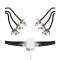 Pack BALI LED 1 rond fixe blanc 3000K 6x1,2W 28DEG IP54