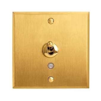 Art d'Arnould univers Mémoire va-et-vient ou inter lum à levier 10A - or brossé|Arnould-ARD67207