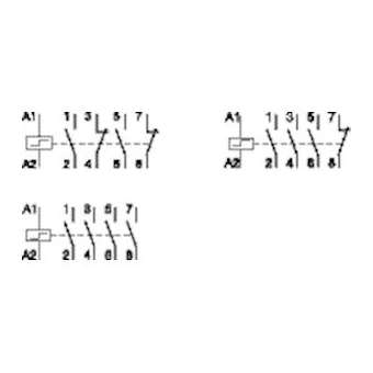 Télérupteur 2O+2F 24V|Hager-HAGEPN528