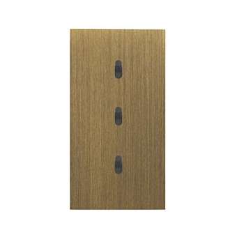Art d'Arnould univers Epure trois va-et-vient ou interrupteur - bronze|Arnould-ARD67306