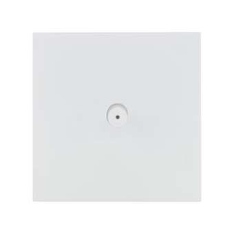 Art d'Arnould univers Epure poussoir lumineux à bouton rond 2A - blanc satin|Arnould-ARD67911
