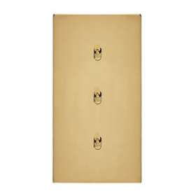 Art d'Arnould univers Epure trois va-et-vient ou interrupteur - or miroir|Arnould-ARD67706