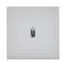 Art d'Arnould univers Epure va-et-vient ou interrupteur lumineux - acier satin