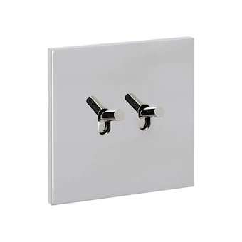 Art d'Arnould univers Epure double poussoir - acier miroir|Arnould-ARD67612
