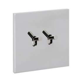Art d'Arnould univers Epure double poussoir - acier miroir|Arnould-ARD67612