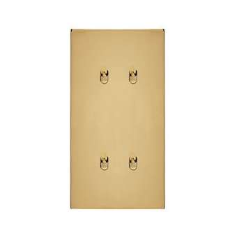 Art d'Arnould univers Epure quatre va-et-vient ou interrupteur - or miroir|Arnould-ARD67708