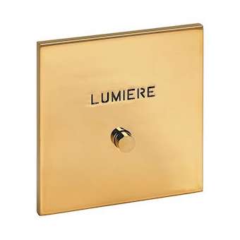 Art d'Arnould univers Epure guichet lumineux avec marquage Lumière - or miroir|Arnould-ARD67792