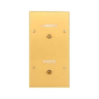 Art d'Arnould Mémoire guichet lumineux - marquages Porte et Lumière - or brossé|Arnould-ARD67293