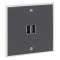 Art d'Arnould univers Mémoire chargeur double USB 2,4A - cristal