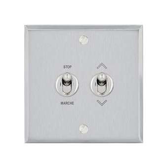 Art d'Arnould univers Mémoire commande volets roulants fixe acier brossé|Arnould-ARD67120