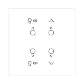 Commande lumière et volets Art d'Arnould Epure MyHOME_Up - bronze|Arnould-ARD67383