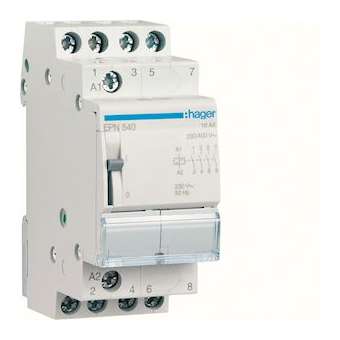 Télérupteur 4F 230V|Hager-HAGEPN540