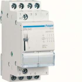 Télérupteur 4F 230V|Hager-HAGEPN540