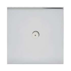 Art d'Arnould univers Epure poussoir lumineux à bouton rond 2A - acier miroir|Arnould-ARD67611