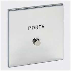 Art d'Arnould univers Epure guichet lumineux avec marquage Porte - acier miroir|Arnould-ARD67691