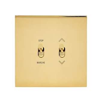 Art d'Arnould univers Epure commande de volets roulants position fixe -or miroir|Arnould-ARD67720