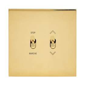 Art d'Arnould univers Epure commande de volets roulants position fixe -or miroir|Arnould-ARD67720