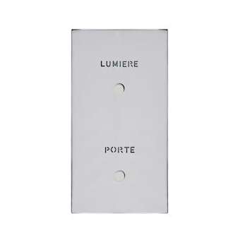 Art d'Arnould univers Epure guichet lum - marquages Porte/Lumière - acier miroir|Arnould-ARD67693