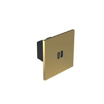 Chargeur 1 USB Type-C Art Univers Epure 3A 30W Power Delivery - Or miroir|Arnould-ARDAR67723