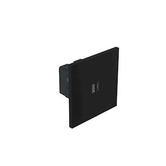 Chargeur 1 USB Type-C Art Univers Epure 3A 30W Power Delivery - Noir mat|Arnould-ARDAR67823