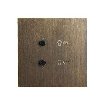 Commande lumière Art d'Arnould Epure MyHOME_Up - bronze|Arnould-ARD67381