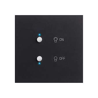 Commande lumière Art d'Arnould Epure MyHOME_Up - noir mat|Arnould-ARD67881