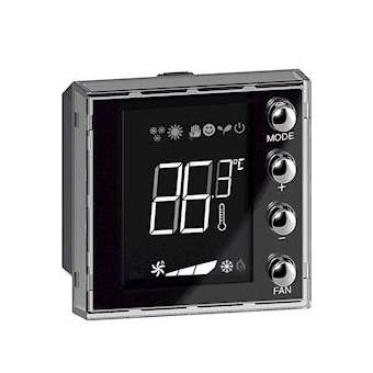 Ecran 1,6 de contrôle de thermorégulation BUS/KNX Livinglight|Bticino-TICBTLN4691KNX