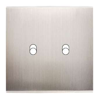 Façade CONFIDENCE LAITON NICKEL SATINE SIMPLE B2|Modelec-MD8132-418M
