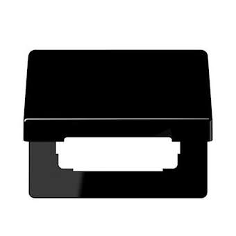 Enjoliveur couvercle pour enjoliveur 50 x 50 mm / SL 500 Noir|Jung france-IUNSL590KLSW