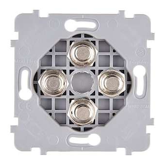 Mécanisme RENFORCE SIMPLE ACIER 4 POUSSOIRS PUSH|Modelec-MD8073-144G